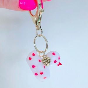 NWT Jeep Duck Heart Keychain~Mini Rubber Duck Keychain~Jeep Wrangle…